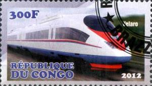 Stamp, Velaro, Cinderellas,  , Locomotives, Railways