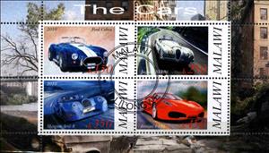 Mini Sheet, The cars, Cinderellas,  , Cars