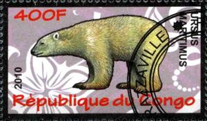Stamp, Polar Bear (Ursus maritimus), Cinderellas,  , Bears, Polar Bears