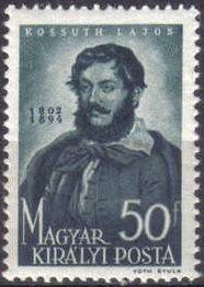 Lajos Kossuth (1802-1894) politician & statesman