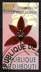 Stamp, Cembidium Annan "Cookbridge", Cinderellas,  , Flowers, Orchids