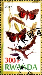 Stamp, Butterflies and Plants, Cinderellas,  , Butterflies