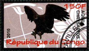 Stamp, Aquil chrysaetos, Cinderellas,  