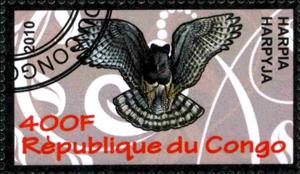 Stamp, Harpa harpyja, Cinderellas,  
