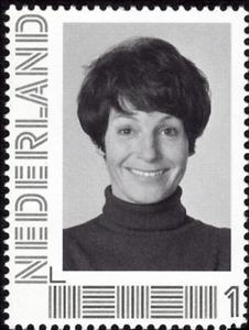 Stamp, 60 Years Dutch television: In the lead role, Netherlands,  , Actors, Television