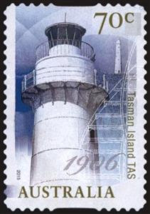 Stamp, Tasman Island 1906, Australia,  , Lighthouses