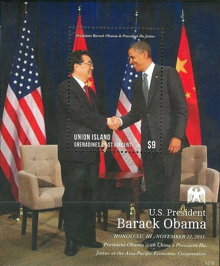 Obama and Hu Jintao at 2011 Asia-Pacific Economic Cooperati…