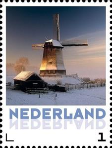 Stamp, Upper Mill E, Schermerhorn, Netherlands,  , Windmills
