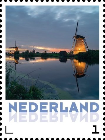 Mills Nederwaard, Kinderdijk