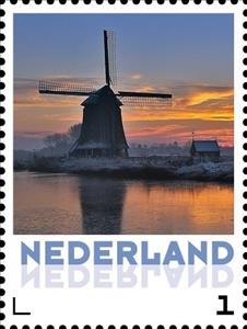 Stamp, Upper Mill E, Schermerhorn, Netherlands,  , Windmills