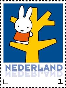 Stamp, Miffy at the playground, Netherlands,  