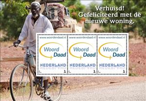 Souvenir Sheet, Word and Deed, Netherlands,  