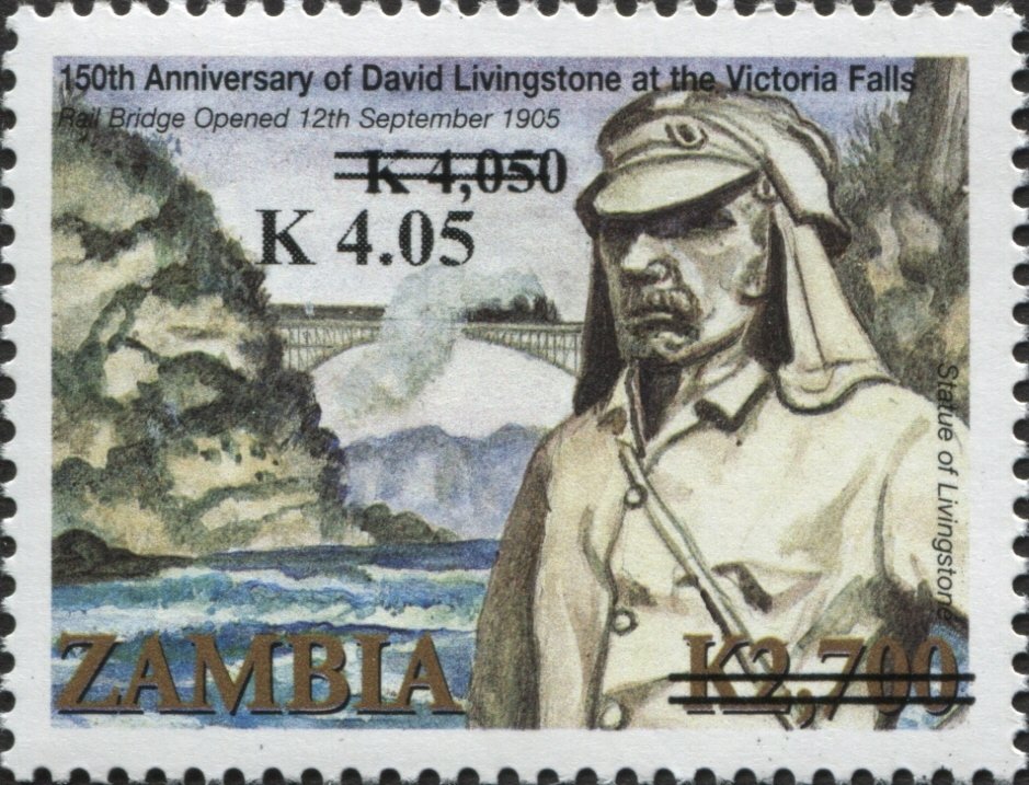 Anniversary of David Livingstone at the Victoria Falls