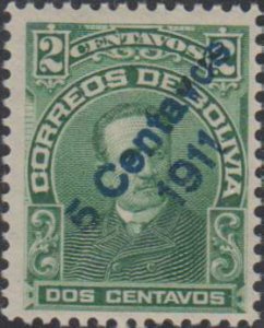 Stamp, Eliodoro Camacho, Bolivia,  