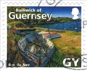 Stamp, Bec du Nez, Guernsey,  