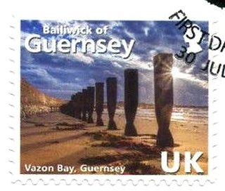 Stamp, Vazon Bay, Guernsey, Guernsey,  
