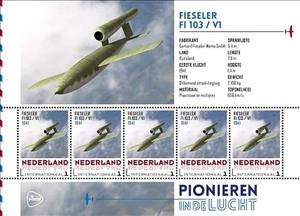 Mini Sheet, Fieseler FI 103 V1, Netherlands,  