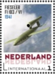 Stamp, Fieseler FI 103 V1, Netherlands,  