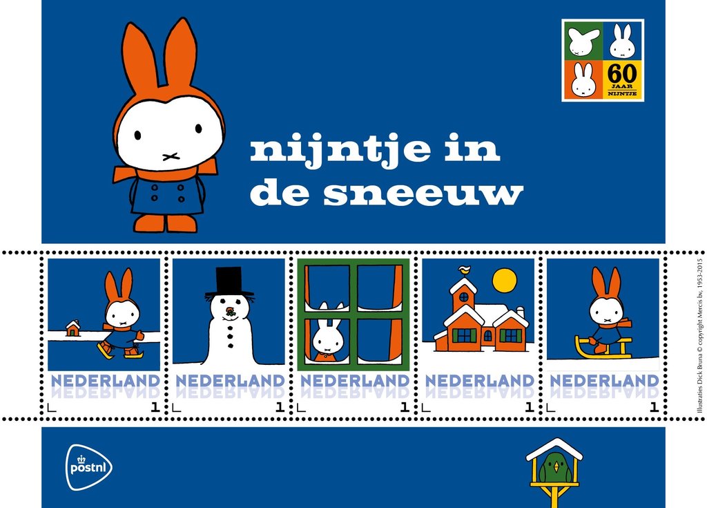Miffy in the snow