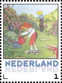 Stamp, June, Netherlands,  