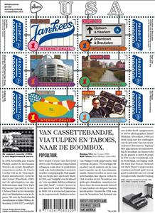 Souvenir Sheet, USA, Pop Culture, Netherlands,  