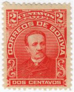 Stamp, Eliodoro Camacho, Bolivia,  