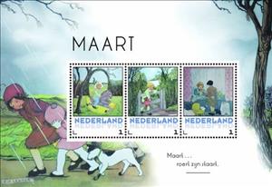 Souvenir Sheet, March, Netherlands,  