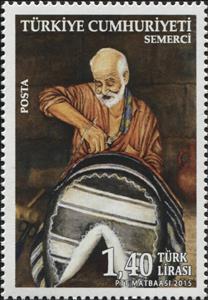 Stamp, Occupations sinking into Oblivion, Turkey,  