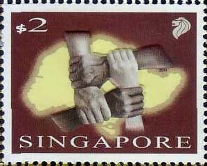 Stamp, National Day, Singapore,  
