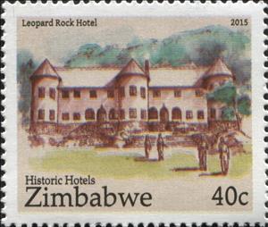Stamp, Leopard Rock Hotel, Zimbabwe,  , Hotels