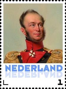 Stamp, King Willem II, Netherlands,  , Kings