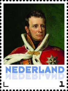 Stamp, King Willem I, Netherlands,  , Kings