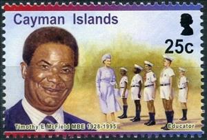Stamp, Timothy E. McField, Cayman Islands,  