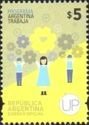 Stamp, Program "Argentina works", Argentina,  , Gears