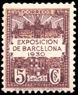 Barcelona Exposition 1930