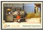Stamp, Jim Knopf, Lukas und der Scheinriese, Germany, Modern Private Post Offices,  , Marionettes