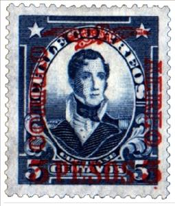 Stamp, Cochrane, Chile,  