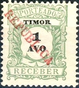Postage due - Local overprint
