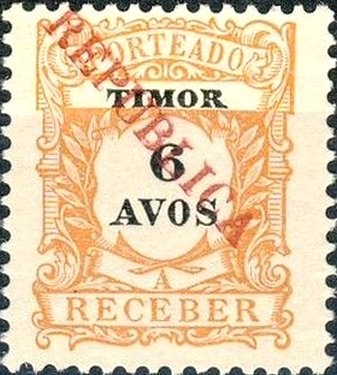 Postage due - Local overprint