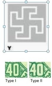 Definitive series I. Watermark swastika