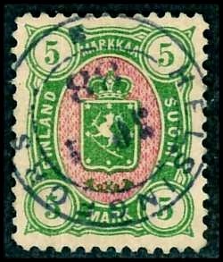 Coat of arms type m/75, new colours and values