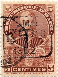 Stamp, Paul Tirésias Augustin Simon Sam (1835–1916), Haiti,  , Heads of State