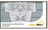 Stamp, Fassadenelement Möllerstraße, Germany, Modern Private Post Offices,  , Townscapes / City Views