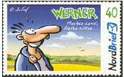 Stamp, Werner Beinhaat, Germany, Modern Private Post Offices,  , Comics