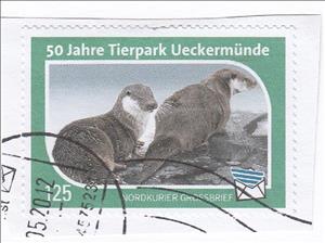Stamp, Otter, Germany, Modern Private Post Offices,  , Mammals