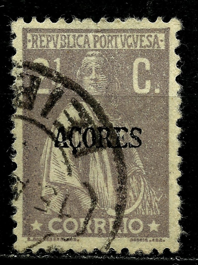 Ceres Issue of Portugal Overprinted