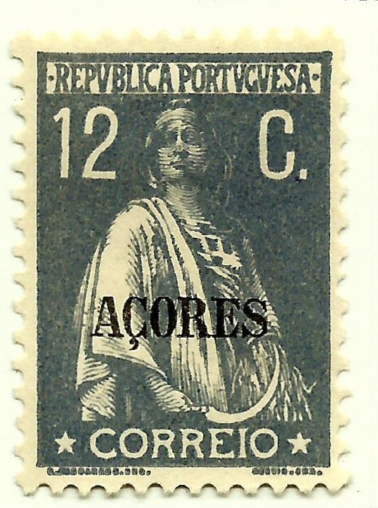 Ceres Issue of Portugal Overprinted
