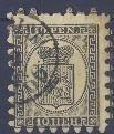 Stamp, Coat of Arms type m/60, Finnish values, Finland,  