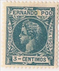 Stamp, Alfonso XIII, Spain, Colonies,  , Kings