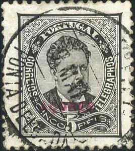 Stamp, King Luiz I, Azores,  